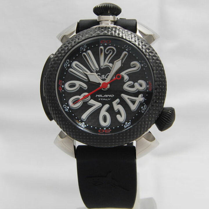 楽天市場】GaGa MILANO ガガミラノ ダイビング 48mm カーボンベゼル 