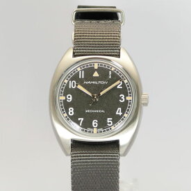 ハミルトン HAMILTON カーキ アビエーション PILOT PIONEER MECHANICAL メンズ 33×36mm ナトーストラップ H76419931【H-50】