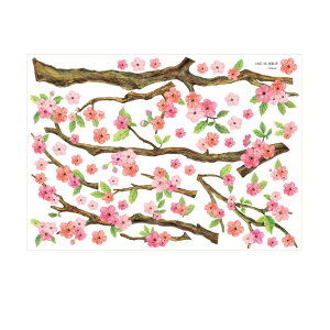 EH[XebJ[ A    k \Ă͂ wall sticker flower t[ c[  XebJ[V[ 킢 Jt ؂₩ mg[ ȒPCN EH[V[ 