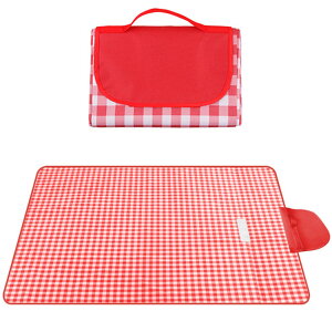 レジャーシート 厚手 100cm×150cm 2〜3人 防水 海 コンパクトに折りたためる 洗える おしゃれ レッド イエロー グリーン チェック柄 ピクニックシート お花見 運動会 防災 レジャー キャンプ 遠