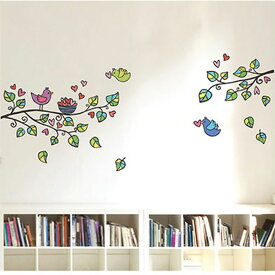 楽天市場 ウォールステッカー 鳥と木の通販