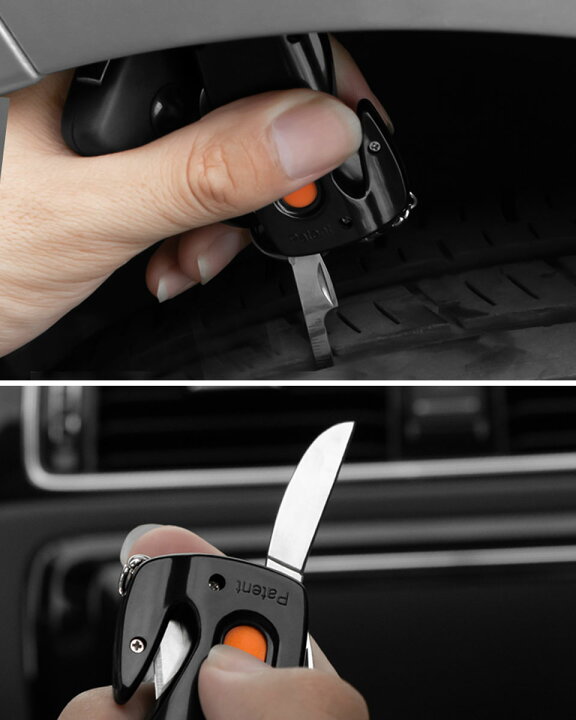 楽天市場 3点以上クーポン利用で10 オフ メール便送料無料 緊急脱出用ハンマー キーホルダータイプ シートベルトカッター ミニナイフ エアバッグ ガラス割り 脱出用ハンマー 車 窓ガラス 防災グッズ 窓ガラスハンマー レスキューハンマー 車 脱出 交通事故 Y4