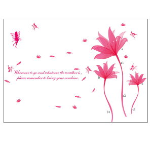 EH[XebJ[ A    \Ă͂ wall sticker flower t[ c[ XebJ[V[ S18 킢 Jt ؂₩ mg[ ȒPCN EH[V[ ǃV