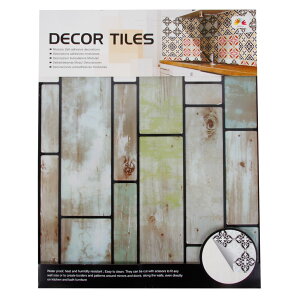 【お得10枚セット】モザイクタイル シール キッチン 台所 水回り 洗面所 トイレ 耐水性 耐熱性 耐湿性 お掃除簡単 ハサミで簡単カット可能 立体的 3D 壁紙 のり付き ウォールステッカー 宅C