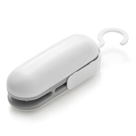 ハンディシーラー シーラー 家庭用 ヒートシーラー クリップシーラー ミニシーラー フードシーラー イージーシーラー ポータブル コンパクト 密封 開封カッター付き 食材保存 フードクリップ ペット おむつ 消臭対策 ラッピング用品 y4