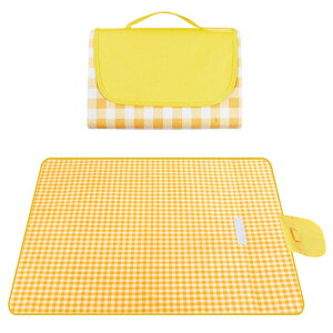 レジャーシート 厚手 100cm×150cm 2〜3人 防水 海 コンパクトに折りたためる 洗える おしゃれ レッド イエロー グリーン チェック柄 ピクニックシート お花見 運動会 防災 レジャー キャンプ 遠