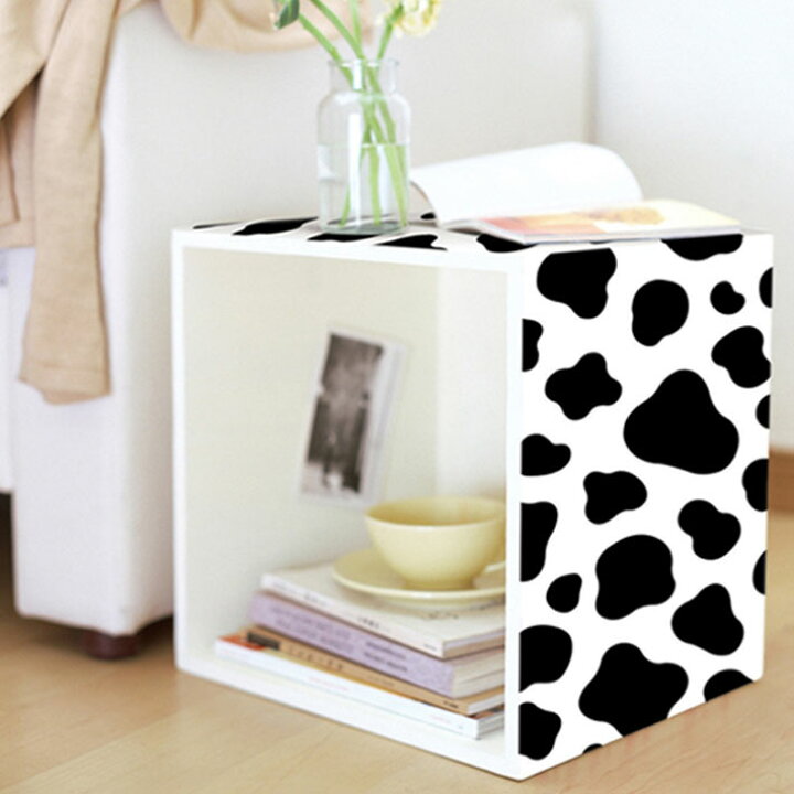 楽天市場 壁紙 シール はがせる クロス のり付き ウシ柄の貼ってはがせる壁紙シール お得な壁紙30mセット アニマル 動物柄 のり付き リメイクシート ウォールステッカー アクセントクロス カッティングシート Diy リフォーム 輸入壁紙 おしゃれ ヴィンテージ