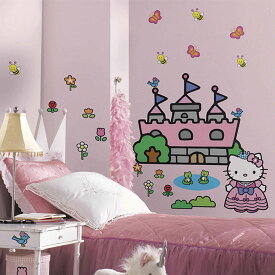 楽天市場 ハローキティ ウォールステッカー シール 壁紙 装飾フィルム インテリア 寝具 収納の通販