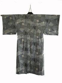 柄詰め合わせ文様 男性 襦袢 0012 "Juban" 0012 Assortment of patterns　Japanese vintage kimono underwea 化織 古布 古裂 着物 男性着物