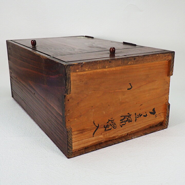 楽天市場】燭台保管木箱 抽斗付き 収納箱 ケース 0622明治時代 木製 古 