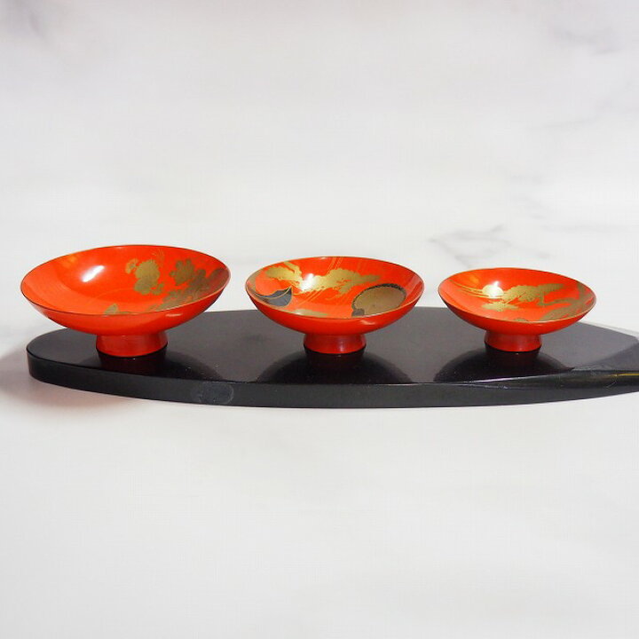 楽天市場】祝い酒セット 004銚子 三つ揃え盃 酒器 漆器 伝統的工芸品 