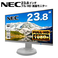 NEC LCD-E241N-C LED液晶モニター 23.8インチワイド ホワイト IPSパネル フルHD 1920×1080 非光沢 ディ…