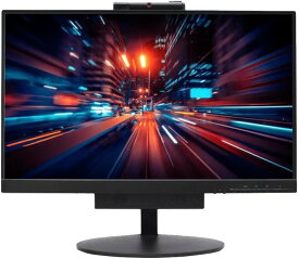Lenovo ThinkCentre TIO22Gen3 液晶モニター 21.5インチワイド ブラック 1920×1080 （フルHD） 16:9 IPSパネル LEDバックライト付 液晶ディスプレイ ノングレア ディスプレイポート VESA準拠 【中古】