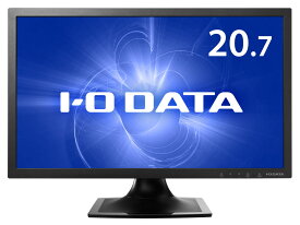 IODATA 液晶モニター LCD-AD211ESB 20.7インチワイド ブラック LCD LEDバックライト フルHD（1920x1080） TNパネル 非光沢 ノングレア VGA DVI VESA準拠 ディスプレイ 【中古】