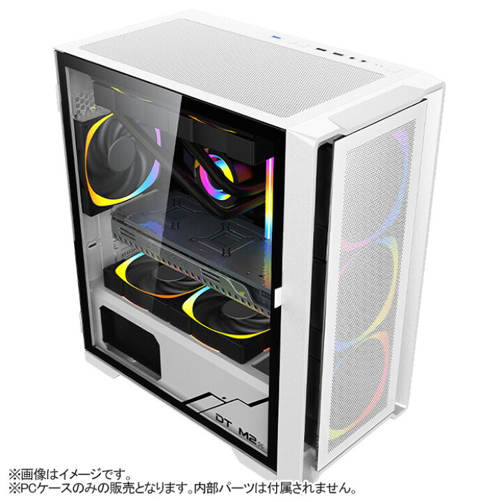 楽天市場】【JX004】ゲーミング PCケース ミドルタワーケース ブラック 