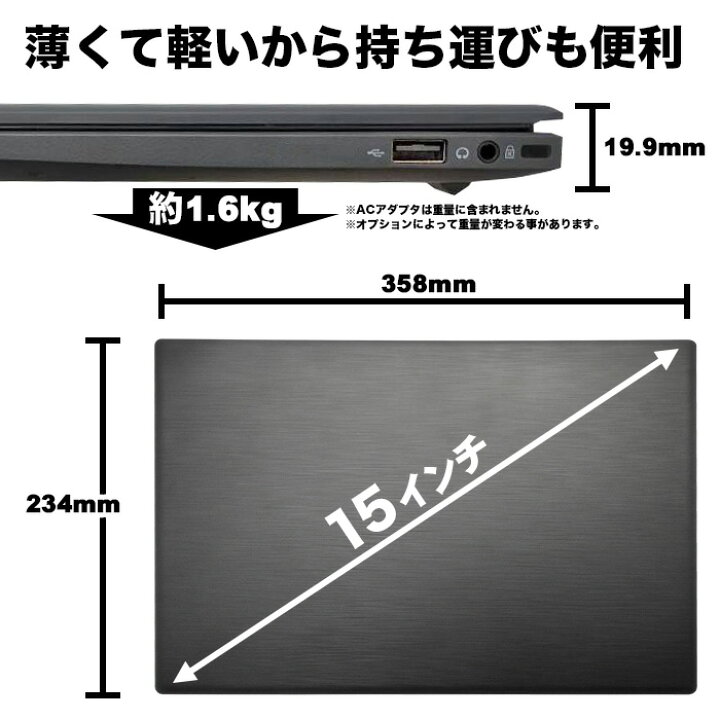 楽天市場】【新品】第14世代クアッドコアCPU搭載 Windows11 ノート 