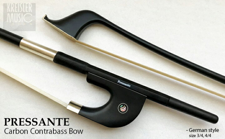 楽天市場】コントラバス 弓 良質 カーボン PRESSANTE プレッサンテ 