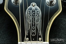 ギター ロッドカバー ギターパーツ Epiphone エピフォンなど トラスロッドカバー 真鍮 Hell Guitars Flyer