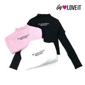 60%OFF セール 【返品・交換不可】 by LOVEiT バイラビット 子供服 23春 袖取り外しニット by7831270