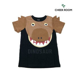 CHEEK ROOM チークルーム 子供服 24春夏 恐竜Tシャツ chr440147