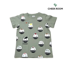 CHEEK ROOM チークルーム 子供服 24春夏 ご飯のおともTシャツ chr440154