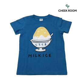 CHEEK ROOM チークルーム 子供服 24春夏 かき氷Tシャツ chr440155