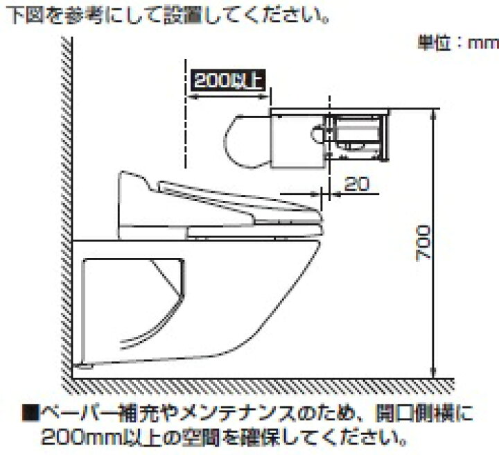 楽天市場】【TOTO】 スペア付棚付 鍵付き紙巻器 YH191KR/YH191KL 