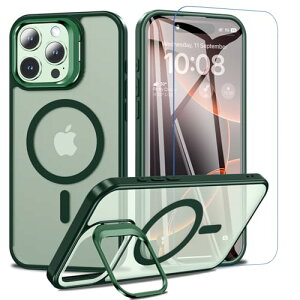 BESINPO iPhone 16 Pro Max P[X [KXtBtEMagSafeΉEX^h@\] ACtH16v}bNX P[X cΉ