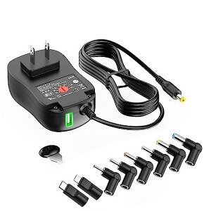 Powseed 3A 45W A_v^[ 15V 13.5V 12V 9V 7.5V 6V 5V }`dA_v^[ 3a^Cvc[d 5V 2A USB|[g joTA_v