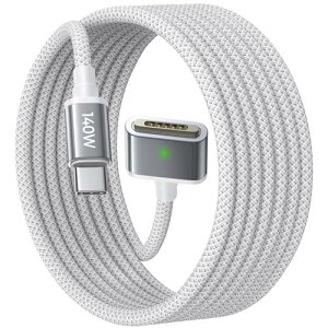 LISEN 140W Macbook [dP[u (2mAPD3.1[dΉ) USB C to Magsafe 3 ͂ȎC Macbook airP[uCfhiC