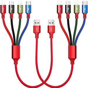 MINLU 4in1 [dP[u Z 0.35M USB P[u 3A }[d 4C1 [dR[h USB Type C P[u Micro USB P[u Phone