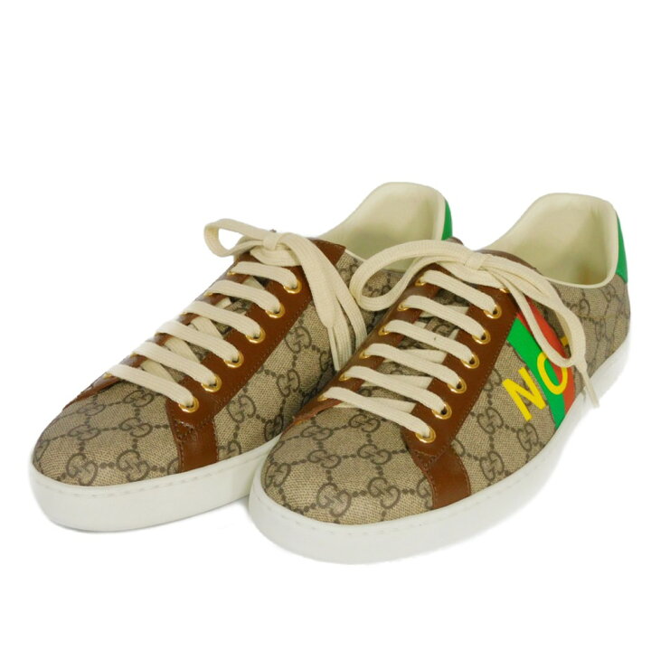 楽天市場】グッチ GUCCI スニーカー エース FAKE NOT 8 フェイクノット  