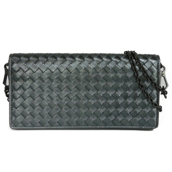 楽天市場】ボッテガヴェネタ BOTTEGAVENETA 長財布 チェーンウォレット 