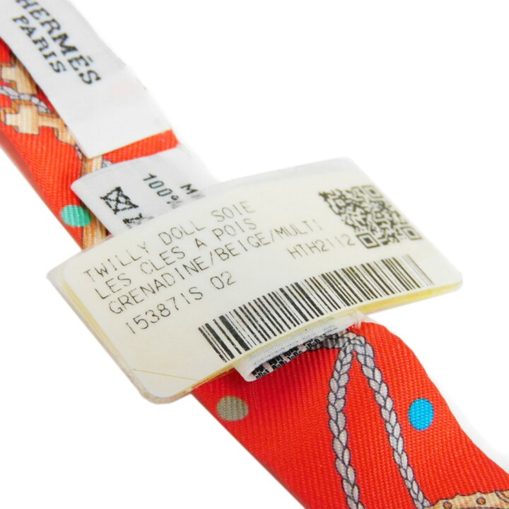 楽天市場】エルメス HERMES スカーフ ツイリー ドール Les Cles a Pois 