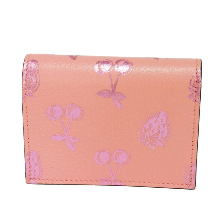 楽天市場】グッチ GUCCI 二つ折り財布 ストロベリー＆チェリー  