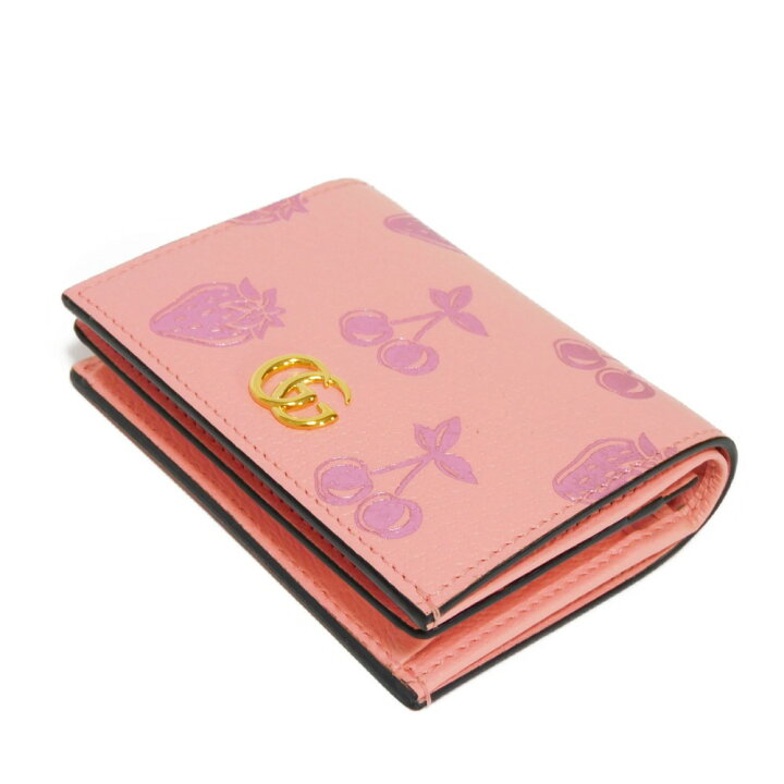 楽天市場】グッチ GUCCI 二つ折り財布 ストロベリー＆チェリー  