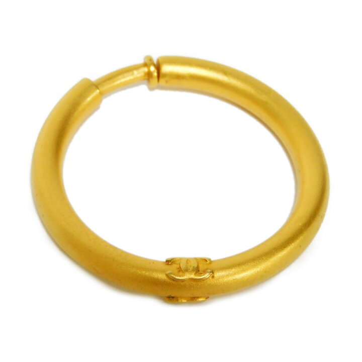 楽天市場】シャネル CHANEL イヤリング ココマーク フープ CCロゴ 片方  