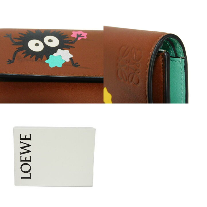楽天市場】ロエベ LOEWE 三つ折り財布 ススワタリ バーティカル 