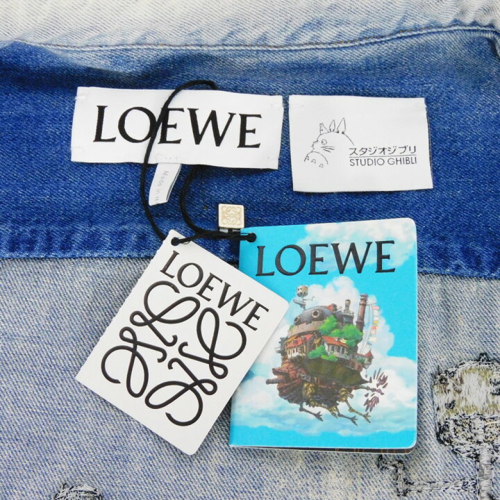 楽天市場】ロエベ LOEWE 長袖シャツ デニム オーバーシャツ ハウルの 