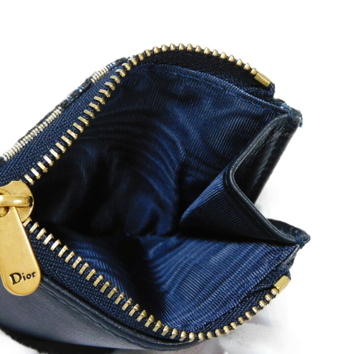 楽天市場】ディオール Dior 三つ折り財布 サドル ロータス ウォレット  