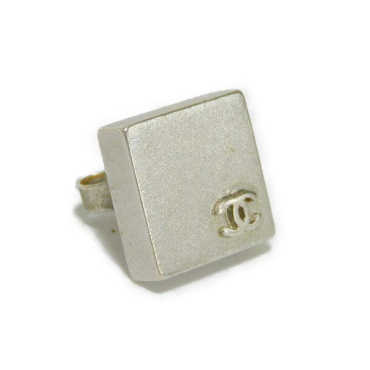 楽天市場】シャネル CHANEL ピアス スクエア エンボス ココマーク ミニ  