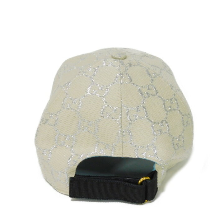 GUCCI ベースボールキャップ 57cm ホワイト