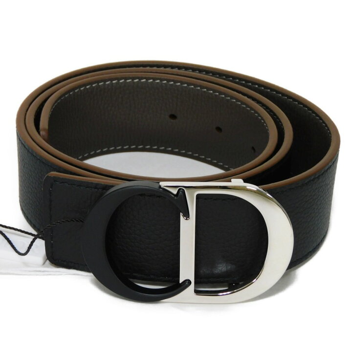 楽天市場】ディオール Dior ベルト CD アイコン リバーシブル 40MM  