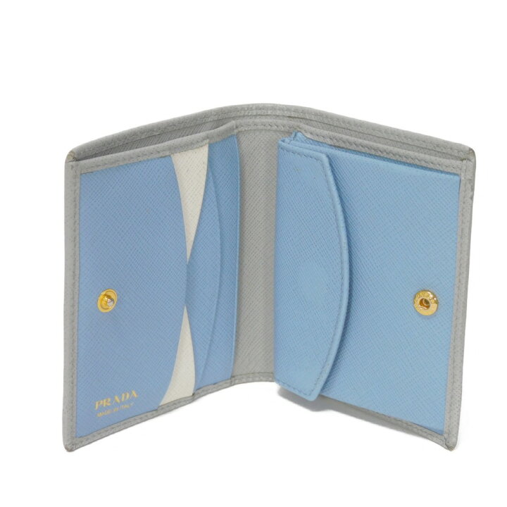 楽天市場】プラダ PRADA 二つ折り財布 サフィアーノ マルチカラー  