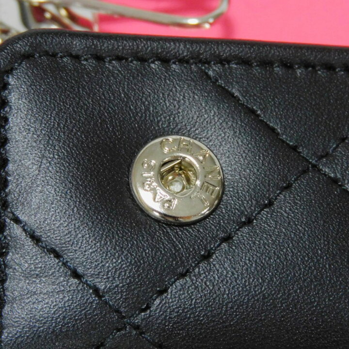 楽天市場】シャネル CHANEL キーケース カンボン キーホルダー 美品 