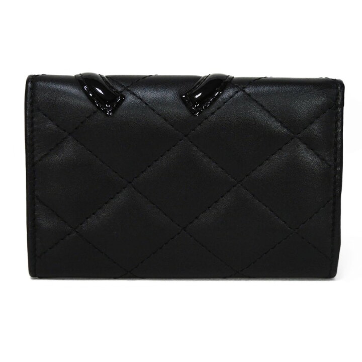 楽天市場】シャネル CHANEL キーケース カンボン キーホルダー 美品  
