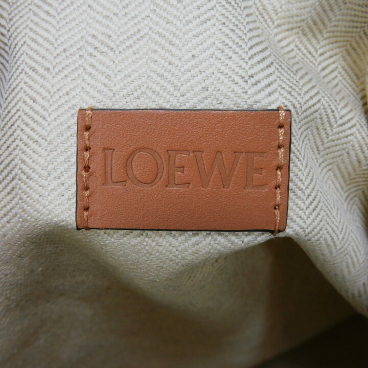 楽天市場】ロエベ LOEWE ハンドバッグ タオル ポーチ ロゴ エンボス 