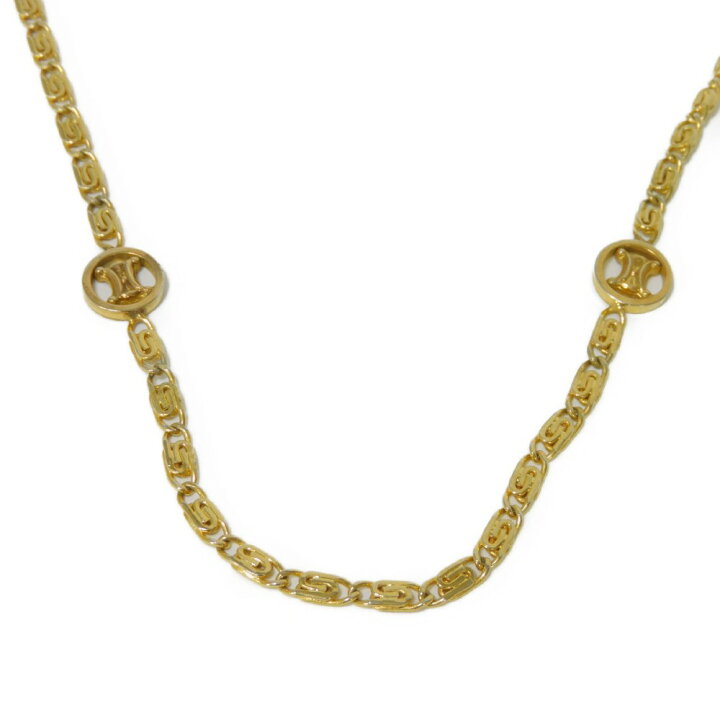 楽天市場】セリーヌ CELINE ネックレス マカダム オールド サークル  