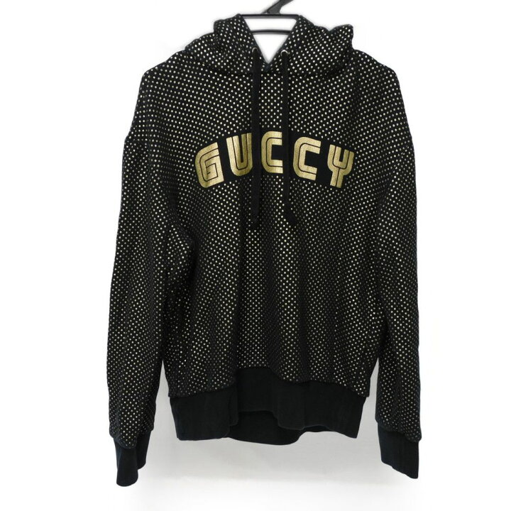 楽天市場】グッチ GUCCI パーカー GUCCY プリント フーディ 18SS ロゴ 