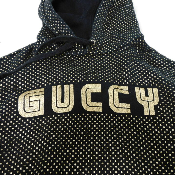 楽天市場】グッチ GUCCI パーカー GUCCY プリント フーディ 18SS ロゴ  